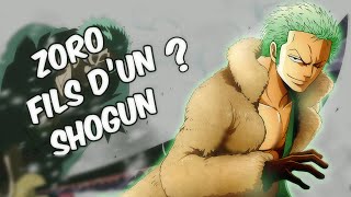 ZORO FILS DUN CELEBRE SHOGUN   One Piece Théorie [upl. by Nimar]