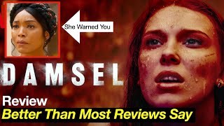 Damsel Review  Spoilers Better Than Most Say I Didnt Fall Asleep [upl. by Eelano]