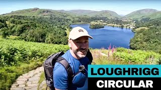 Easy Lake District Loughrigg Circular A beautiful Wainwright walk from Ambleside [upl. by Sabsay]