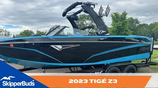 2023 Tigé Z3 Wake Boat Tour SkipperBuds [upl. by Gasper547]