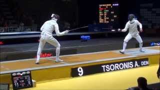 Mens Foil Day 2  2014 Fencing World Championships [upl. by Eerdua185]