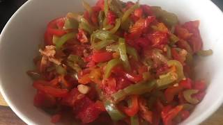 Piperade recette facile et rapide [upl. by Meghan241]