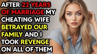 After 22 Years of Marriage My Cheating Wife Betrayed Me And Our Family Revenge Story Audio Book [upl. by Reichel]