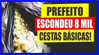 PREFEITO BOLSONARISTA DE BAGÃ‰RS ESCONDE 8 MIL CESTAS BÃSICAS DO POVO [upl. by Colombi]