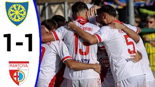 CarrareseMantova 11 Tutti i gol e gli highlights dettagliati [upl. by Ecylahs]