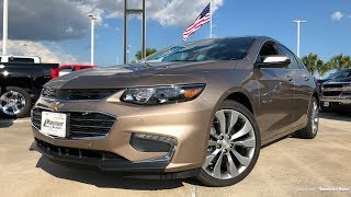 2018 Chevrolet Malibu Premier 20L Turbo  Review [upl. by Ennovihc]