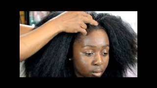 VIXEN SEW IN WEAVE USING XPRESSION NATURAL [upl. by Ful64]