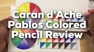 Caran d Ache Pablo Full review with a Comparison Pablo vs Polychromos [upl. by Garfinkel]