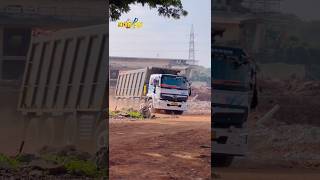 Bharatbenz 16 Wheeler Tipper Lorry Whatsapp Status💥bharatbenz viral shorts [upl. by Ammamaria]