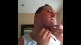 How to shave yourself with a straight razor  a 10 min guide [upl. by Nnyluqcaj]