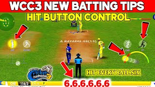 Wcc3 batting tips hit button  Wcc3 batting tips  Wcc3 batting tips new update [upl. by Zoba415]