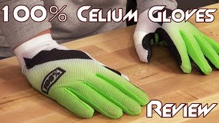 100 Celium Gloves Review from Sportbiketrackgearcom [upl. by Sturges]