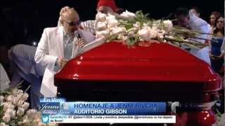 LUPILLO RIVERA canta a su hermana Jenni en emotivo Funeral 12192012 [upl. by Auohs]