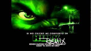 Kendo Kaponi Ft Voltio  Si No Chicho Me Convierto En Hulk OFFICIAL REMIX [upl. by Llerred]