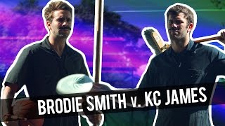 Brodie Smith vs KC James Trick Shot Battle [upl. by Lundin]