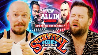 CAN YOU NAME EVERY AEW PAY PER VIEW MAIN EVENT  Survival Series [upl. by Lisa439]