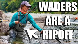 Fishing Waders are a Ripoff [upl. by Nevet]