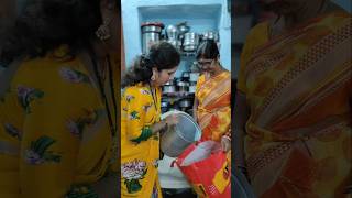 అమ్మగారింటికి పోతే 🤭😂 comedy funny ytshorts couplecomedy 4spresents1 shortsfeed [upl. by Allac657]