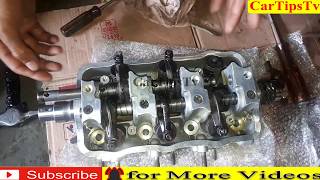 Cylinder Head New Valve Fittings Urdu in Hindi [upl. by Dyanna788]