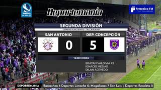 En Directo  San Antonio Unido vs Deportes Concepción [upl. by Lemor]