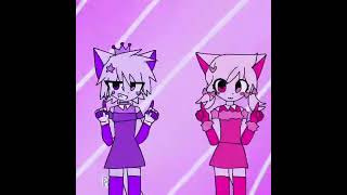 internet Yamero meme with my sis Violetowo mikakit162 uwu cute edit cat [upl. by Annet]