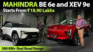 Mahindra BE 6e and XEV 9e  Full Walkaround Review  Tamil Car Review  MotoWagon [upl. by Garnes]