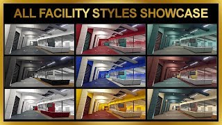 ALL FACILITY STYLES GTA 5 ONLINE THE DOOMSDAY HEIST DLC [upl. by Itin88]