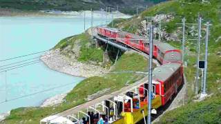 Bernina Express Switzerland  what to expect how to plan tips Bernina Express scenic train [upl. by Ffej]