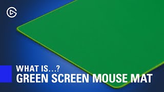 Elgato Green Screen Mouse Mat Introduction and Overview [upl. by Nepsa]