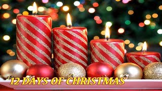 12 DAYS OF CHRISTMAS  1 Hour of Best Christmas Songs [upl. by Rolfston]