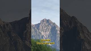 giewont zakopane aktualnie góry górale [upl. by Ailedua30]