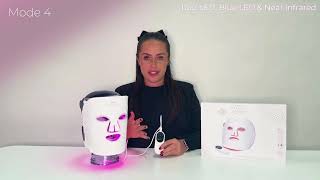 How to use the STYLPRO Wavelength LED Face Mask [upl. by Daphene]