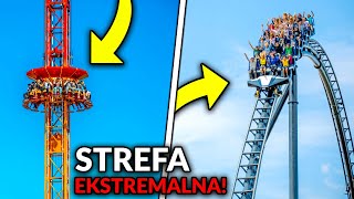 TEST STREFY EKSTREMALNEJ  Energylandia 2023 4K Hyperion Mayan Formuła Space Booster Speed [upl. by Veno]