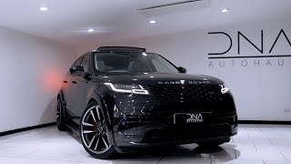 Land Rover Range Velar S AVR Conversion  Narvik Black [upl. by Adnawad]