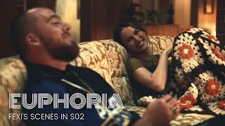 Euphoria  All of Fezco amp Lexis Scenes in S02 REUPLOAD [upl. by Tamar]