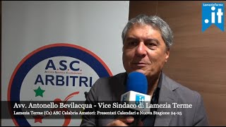 ASC Calabria Amatori  Intervista a Antonello Bevilacqua [upl. by Kcin]