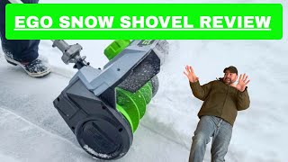 EGO SNOW SHOVEL REVIEW [upl. by Spitzer]