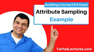 Example Attribute Sampling  CPA Exam [upl. by Creamer483]