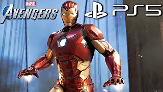 Marvels Avengers 2024  PS5 Gameplay [upl. by Ellinehc830]