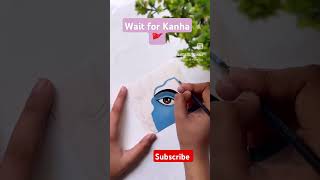 Krishna ji krishnaji art shorts [upl. by Navonod]