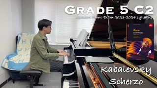 Grade 5 C2  Kabalevsky  Scherzo Op27 No14  ABRSM Piano Exam 20232024  Stephen Fung 🎹 [upl. by Ynnav]