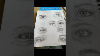 I Tried to Draw Realistic Eyes [upl. by Wirth]