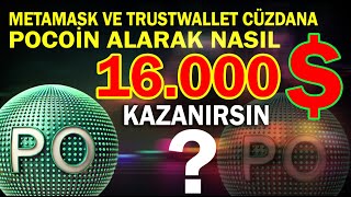 TRUSTWALLET VE METAMASK CÜZDANA POCOİN ALMAK ÇOK BASİT [upl. by Eada]