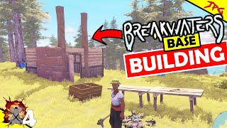 BREAKWATERS Base Building And Bandages  Beta Gameplay 4 [upl. by Atteloc320]