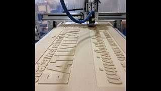 MultiCam 1000 CNC Router Model 1103 [upl. by Leonhard496]