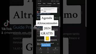 Agenda GRATIS 2024  Altroconsumo [upl. by Itoc741]