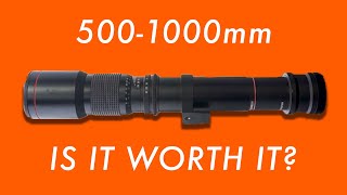 500mm 1000mm Telephoto Lens Is it Worth It VLOG 24 [upl. by Fortunia]