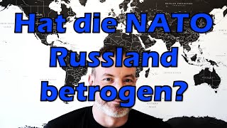 NATOOsterweiterung Stimmt es dass die NATO Russland betrogen hat [upl. by Ybbed]