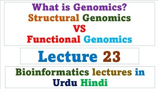 Genomics and its types  structural VS Functional genomics [upl. by Oicor]