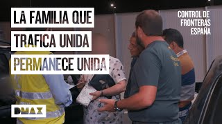 Traficando en familia así tratar de engañar a los agentes de aduanas  Control de fronteras España [upl. by Aikam]